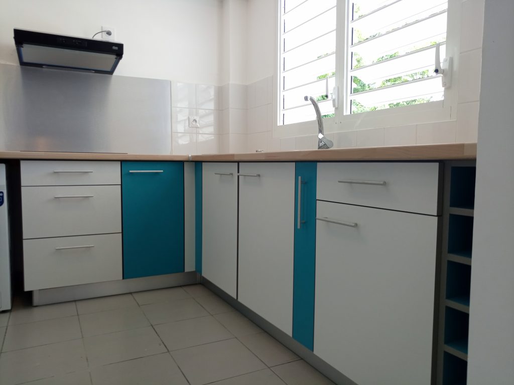 Finition avec alternance des couleurs